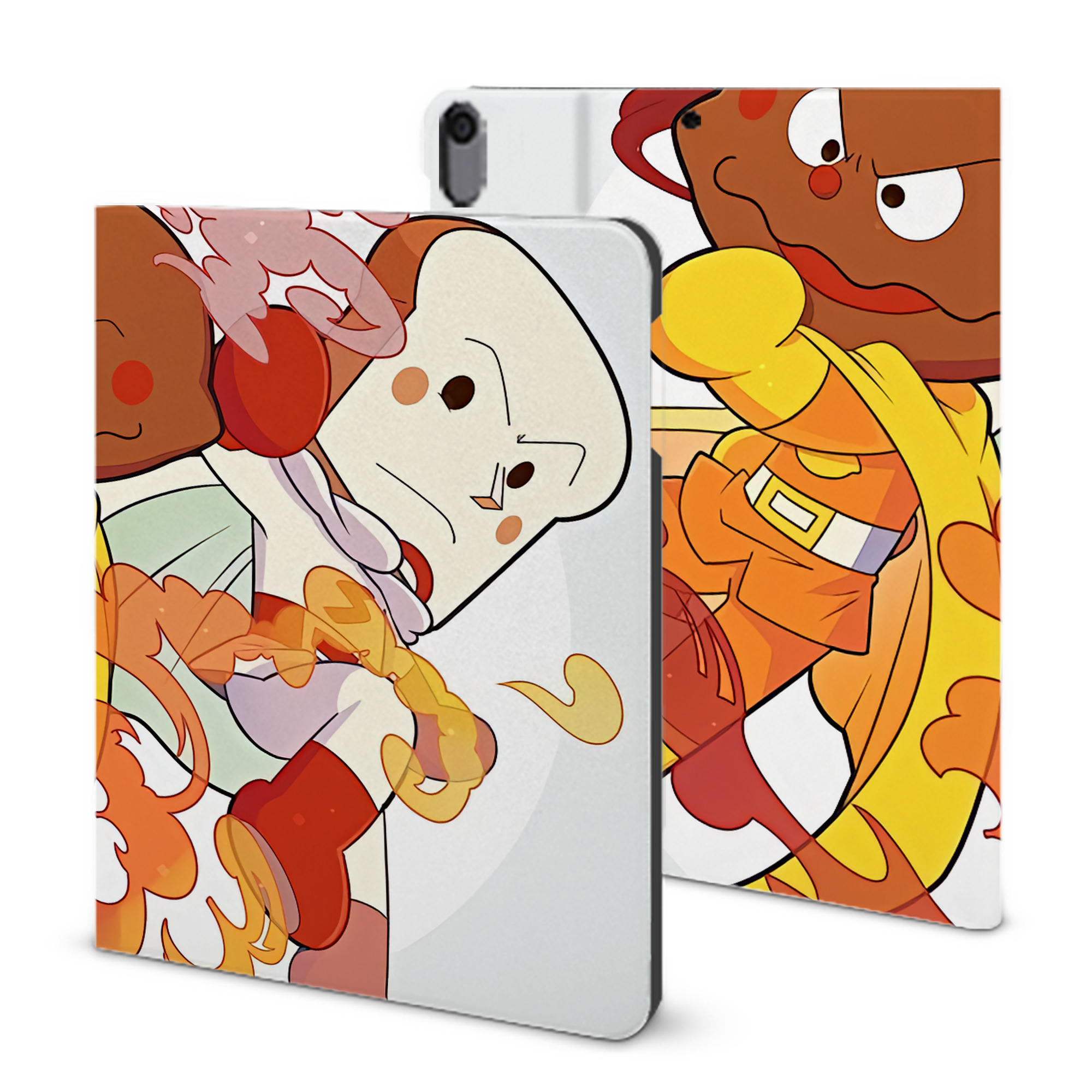 （画像用） アンパンマン Anpanman IPad ケース ブック型 PUレザー TPU 耐衝撃 軽量 薄型 ペン収納なし 全面保護 IPad 各モデル対応